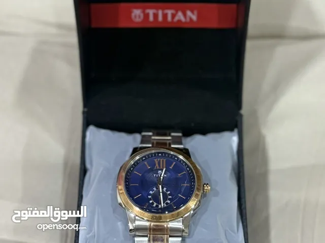 ساعة Titan رجالية أصلية جديدة غير مستخدمه