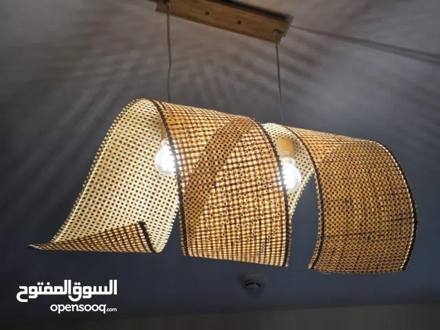 ديكور ثريات خشب