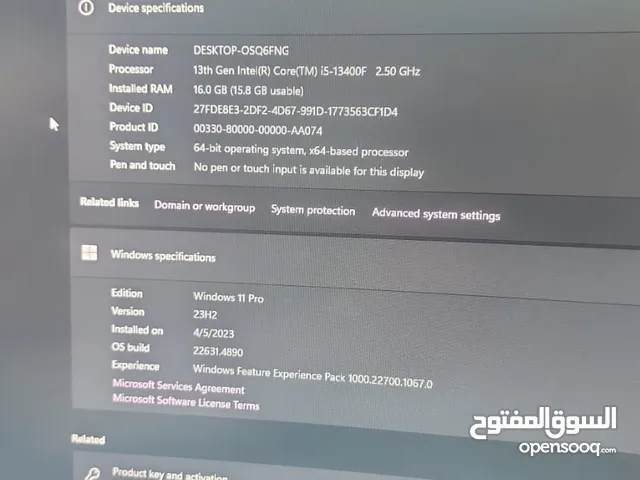 Windows Asus Computers for sale in Amman