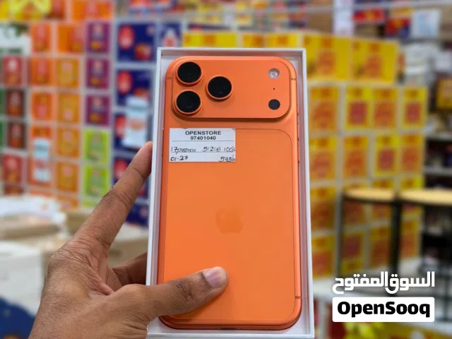 iPhone 17 pro max -512 GB - Box piece - All Outstanding at affordable rate- warranty 1/27