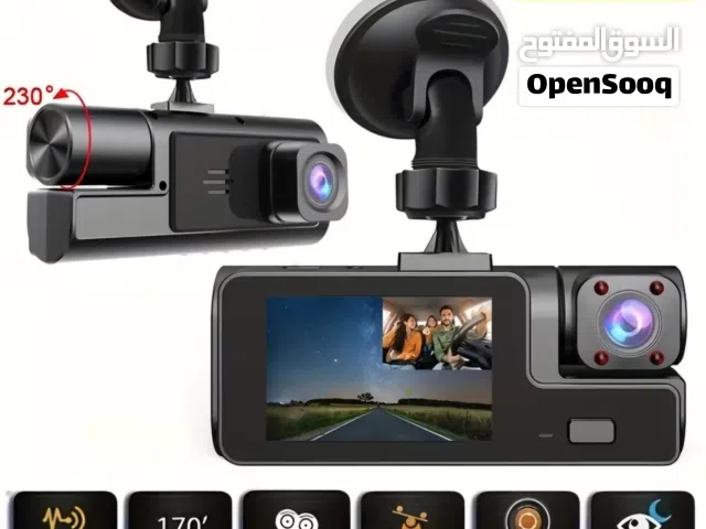 داش كام D53S احترافية - عدستين (أمامية + داخلية) تصوير ليلي وFull HD