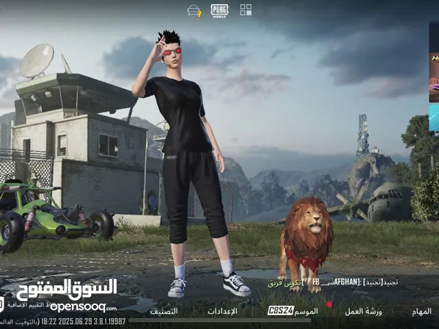 حساب ببجي موبايل من السيزون 4 للبيع