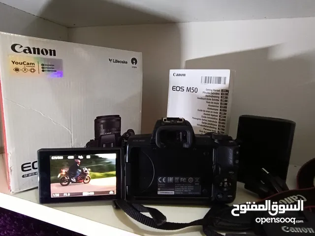 كاميرا كانون M50 للبيع بسعر مغري