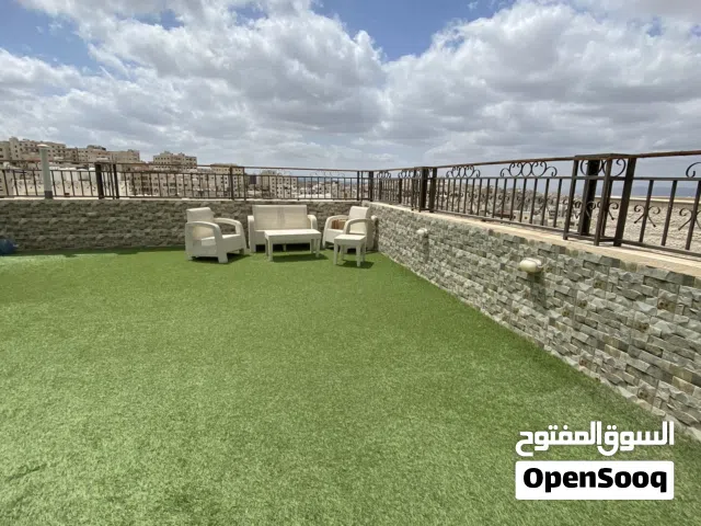 شقة دوبلكس روف مع تراسات درج داخلي