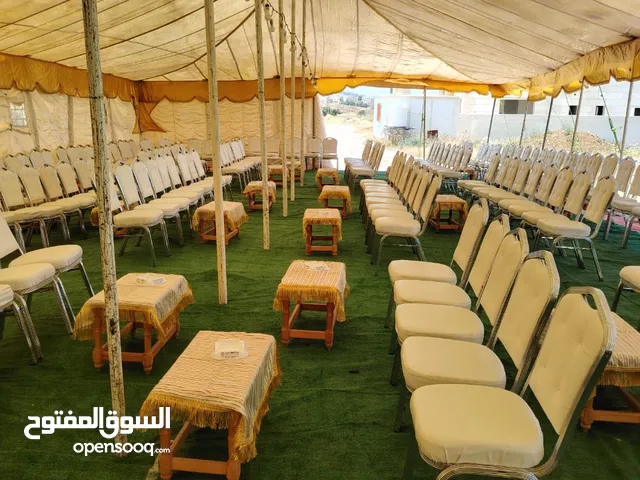 تأجير خيم وكراسي وجميع مستلزمات المناسبات