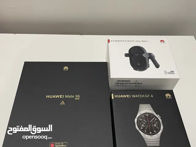 HUAWEI MATE X6 + GT4 titanium watch + wireless supercharger