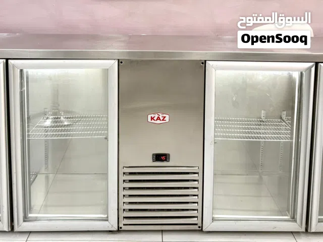 ثلاجة أندر كاونتر 240 سم – 4 باب ماركة KAZ الإنجليزي جديدة