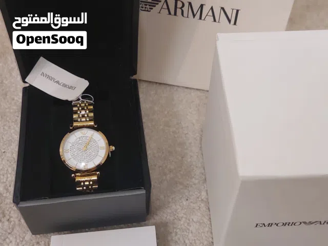 Emporio Armani Ladies watch full gold colour