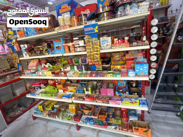 سفينة محل اسواق للبيع قياس مترين ونص تركي الرف الواحد  120 سانتيم غراض محل رفوف مكاني بصرة