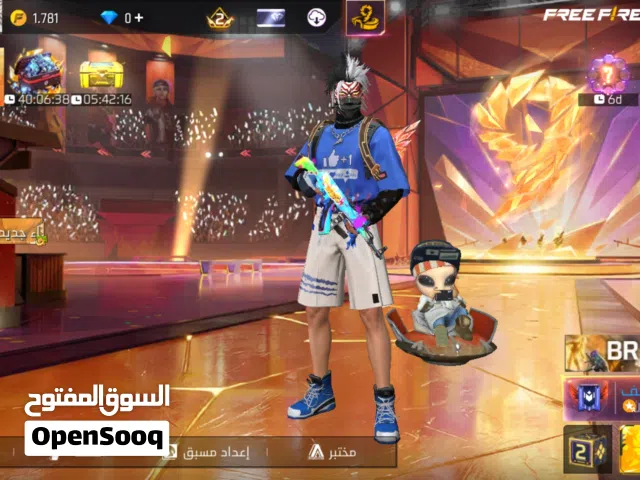 حساب فري فاير قوي