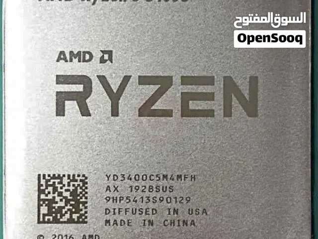 معالج رايزن 5 3400g  جديد للبيع