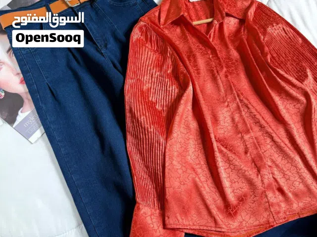 قميص مع ينطلون   فقط   خامة جسيكا & جينر 38–40–42–44–46