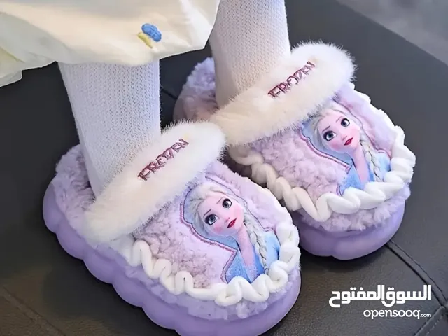 شبشب اطفال بناتي ديزني الأميرة إلسا - نعال أطفال