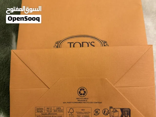 محفظة تودز رجالي اصلي لون اسود