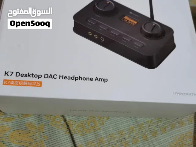 محول ومضخم صوت احترافي للسماعات الأصلي Fosi Audio K7 DAC/Amp