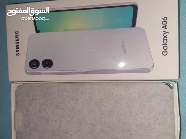 هاتف Samsung A06 جديد مركب عليه اسكرين . قابل للنقاش