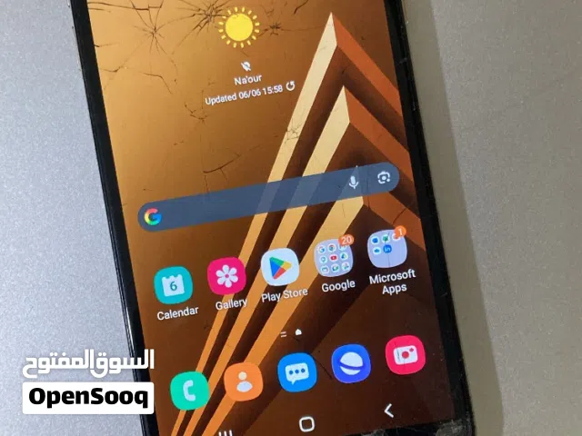 Samsung A6 - بشغل خطين + بنزل تطبيقات