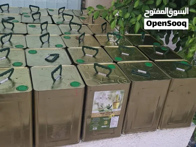 زيت زيتون جبلي بكر ممتاز عصرة أولى على البارد من جبال عفرين