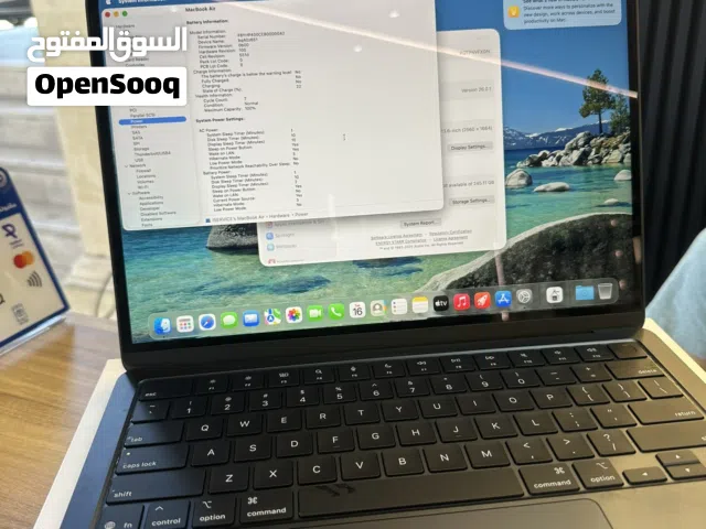 MacBook Air M4 13”  16GB RAM  256GB SSD  كفالة Apple فعالة