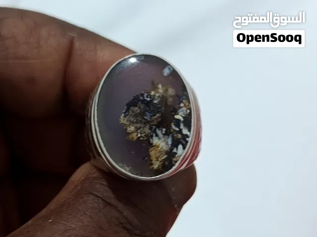 خاتم فضة رجالي