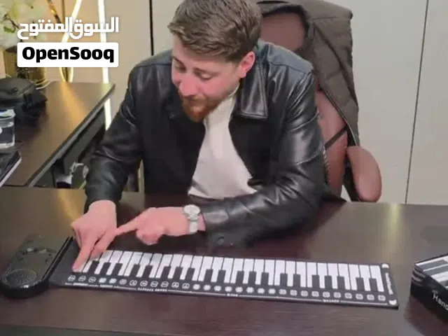 البيانو الإلكتروني القابل للطي – الموسيقى بإيدك وين ما كنت نغمات موسيقية متعددة (بيانو – أورغ – طبول