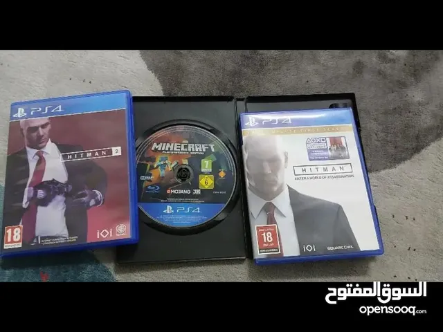 ثلاث العاب هيت مان 1 و2 ماين كرافت