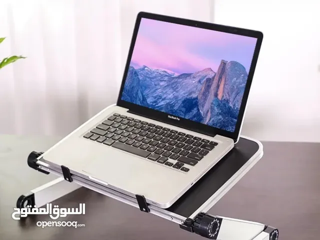طاولة لابتوب من الألمنيوم(قابلة للطي)