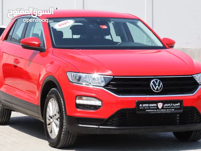 فولكس واجن T-Roc 2021 خليجي بدون حوادث بحالة ممتازة