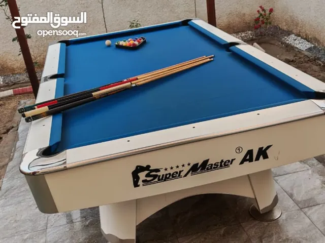 طاولة بلياردو مستخدمة نظيفة جدا
