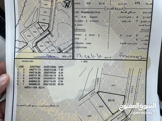 Residential Land for Sale in Muscat Amerat