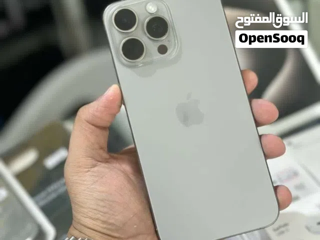 عرض خاااص : iPhone 15 pro max 256gb مع ضمان الوكيل و هاتف بحالة الوكالة مع ملحقاته بأقل سعر