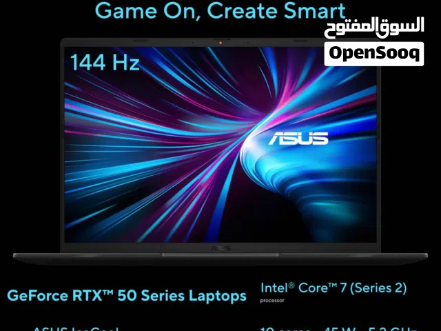 Gaming Laptop ASUS V16 (2025) Elevate Gaming & Creativity Intel CoreTM 7 Processor 240H