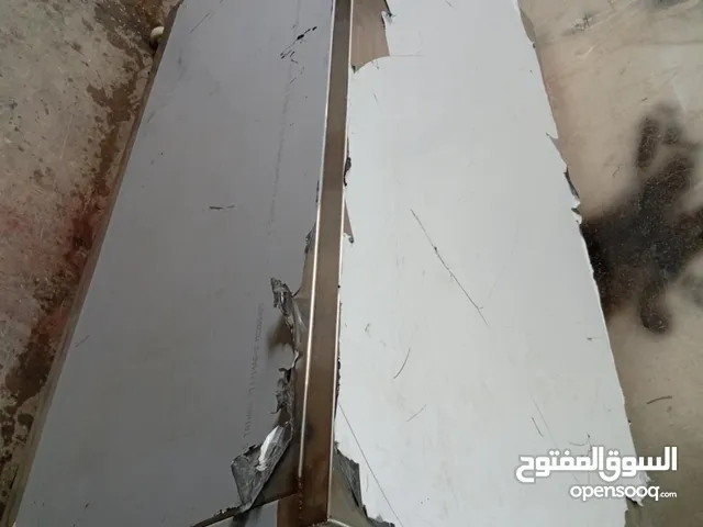 طاولات ستانلس عرض مترين ارتفاع 90 عمق 90 سماكه الصاج ميلي واثنين  سعر حرق