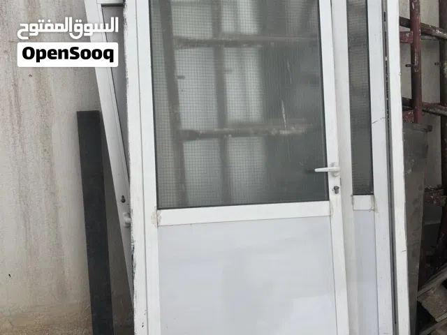 بابين ألمنيوم كامل مع الفريم