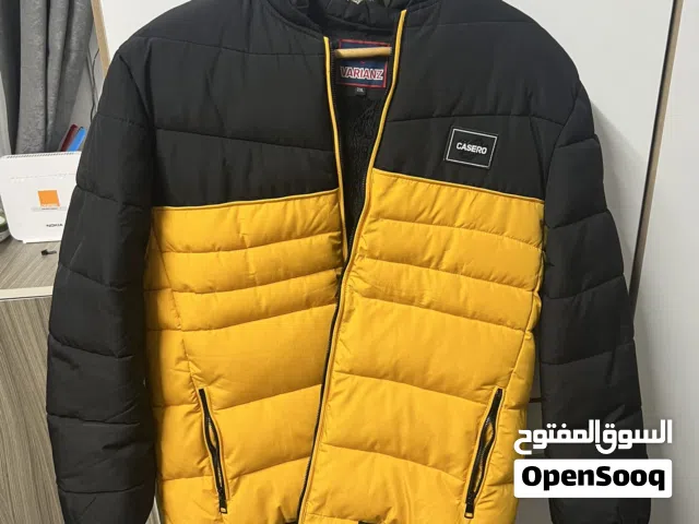 جاكيت مبطن فرو ثقيل