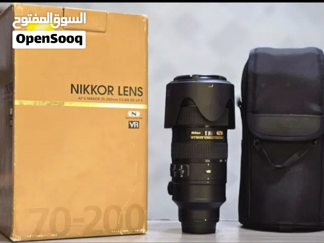 المقترح: للبيع عدسة نيكون Nikon 70-200mm f/2.8G VR II - نظيفة جداً