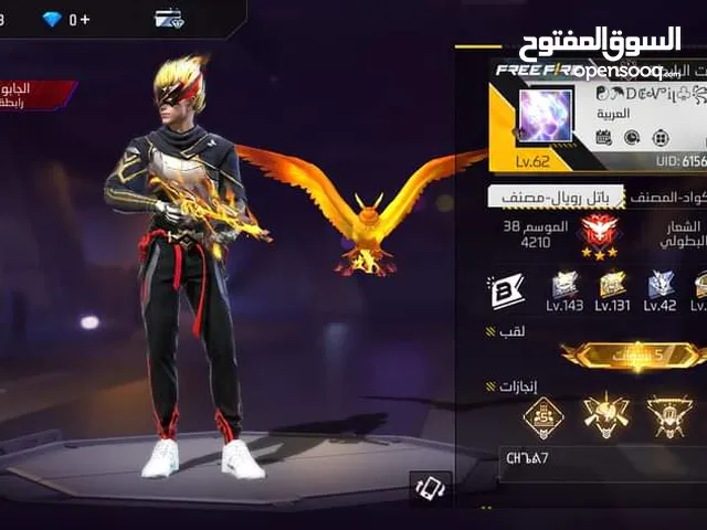 Free Fire Accounts and Characters for Sale in Sorman