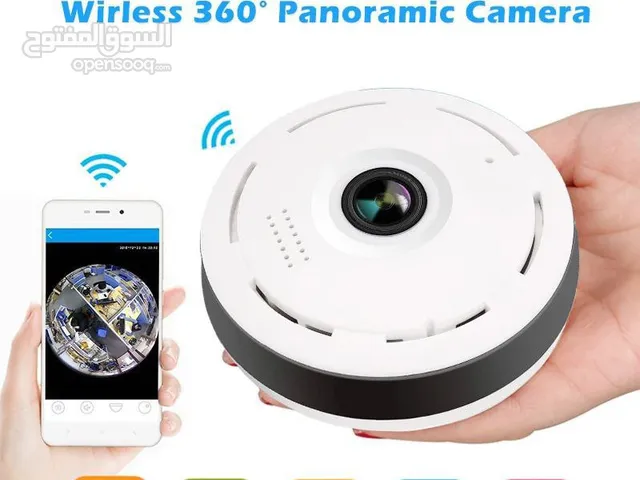 كاميرا مراقبة 360 درجة مع مكبر صوت و رؤية ليلية من واي فاي   الميزات  رؤية بانورامية 360 درجة، دون