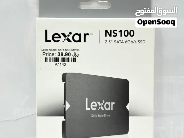 Brand New Lexar NS100 SSD in Oman  512 GB Capacity  3 Year Warranty