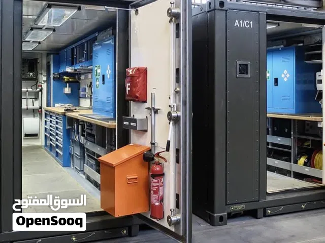 تصنيع الحاويات النفطية وبيع حاويات الشحن والتريلات المستعملة