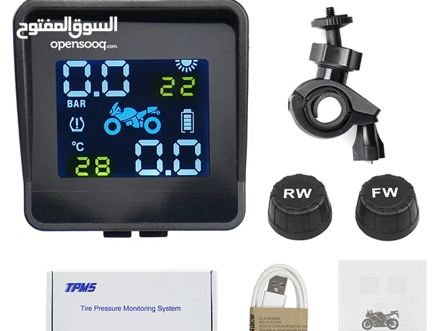 جهاز قياس ضغط العجلات ودرجة الحرارة