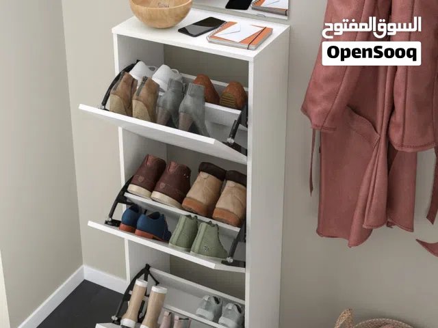 IKEA BISSA shoe cabinet with 3 compartments
