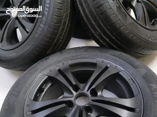 4جنوط جاهز و 2 كفر زايد مقاس 15 اب