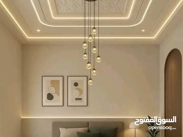 جبسوم بورد ودهان وكهرباء من مؤسسة تحت الطلب للديكور