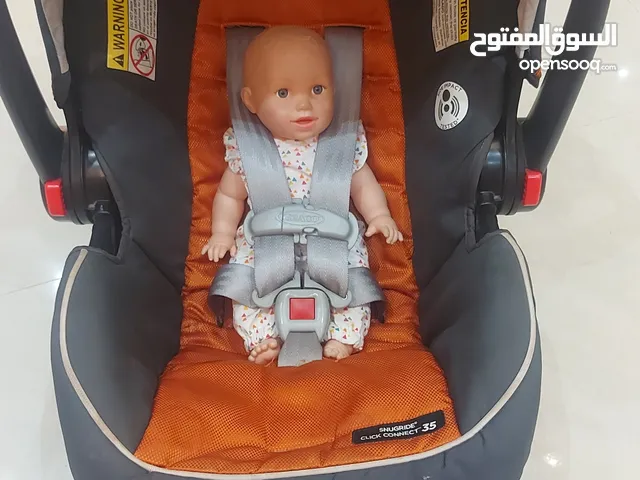 Graco Baby car seat كرسي أطفال للسيارة مع قاعدة تثبيت بحالة الجديد