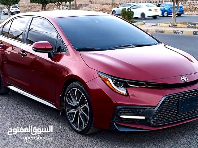 تويوتا كورولا SE 2022 جمركين وارد امريكا مشي قليل جداً مواصفات أمريكي