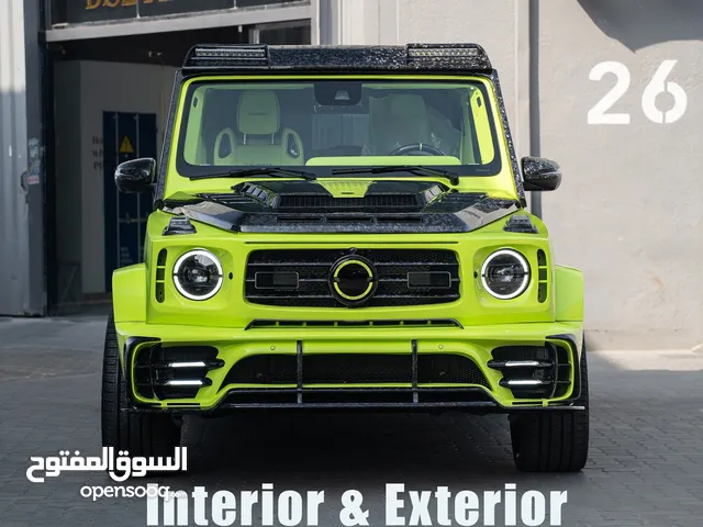 G- Wagon 2024 MSY Body kit كيت الجسم MSY لـ G-Wagon 2024 – تركيب فاخر في دبي (الداخلية + الخارجية)