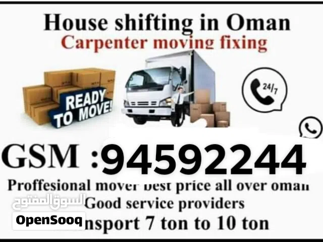 House shifting service villa Office shifting furniture fixed All Oman