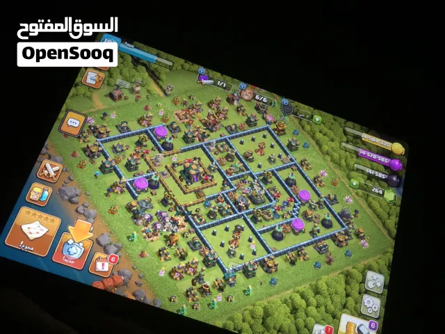 حسابات كلاش للبيع يوجد تشكيله كامله