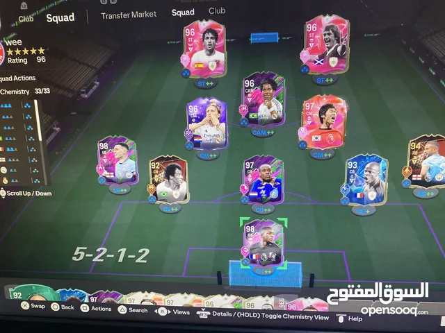 حساب فيفا ريت 129(السعر قابل للتفاوض)